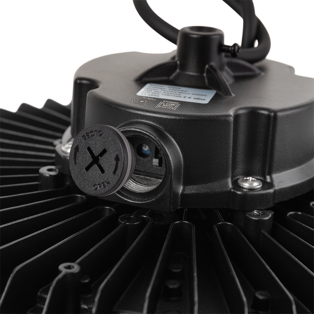 Campanula 200W ( 120W-160W-200W ) 34.000Lm 5000ºK PRO LIFUD IP65 100.000H