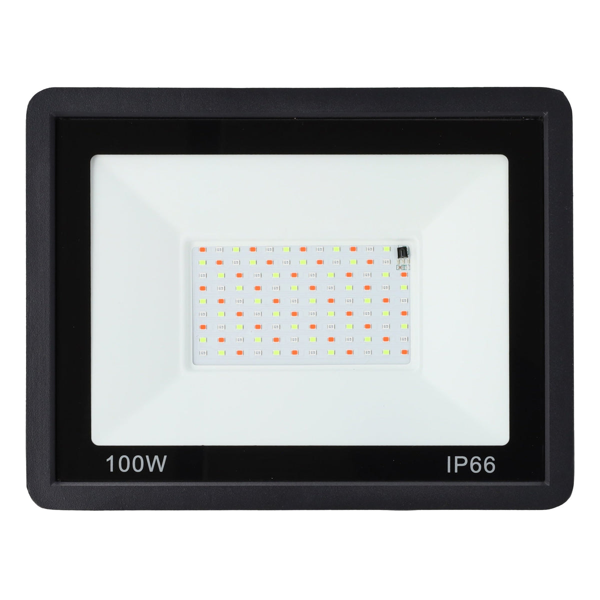 Holofote LED RGBW com controle remoto 100W [HO-ICRGBFL-100W]