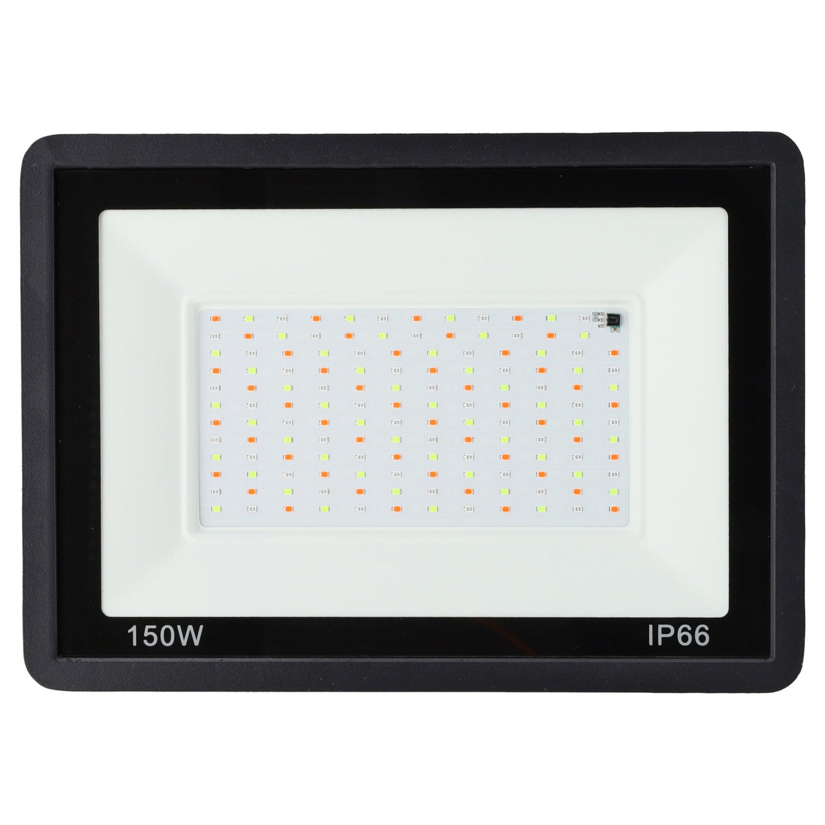 Holofote LED RGBW com controle remoto 150W [HO-ICRGBFL-150W]