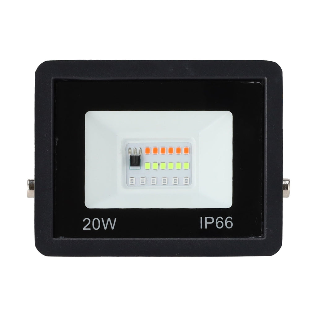 Proyector LED RGBW con mando a distancia 20W [HO-ICRGBFL-20W]