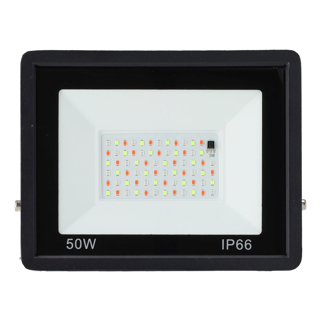 RGBW-LED-Fluter mit Fernbedienung 50W [HO-ICRGBFL-50W]