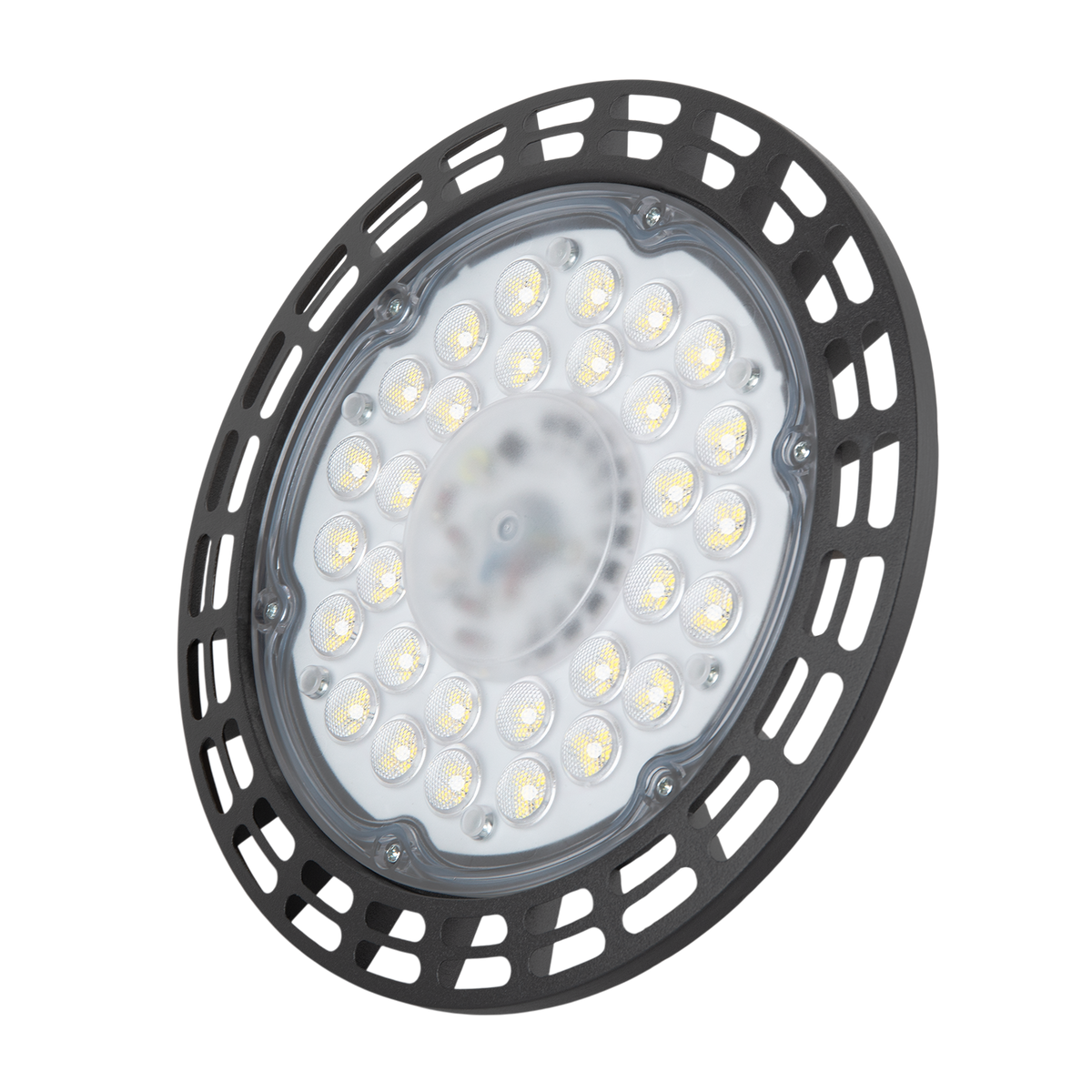 Luminária LED UFO alta 100W 10.000Lm 6500ºK [HO-ICUFO-100W-03-CW]