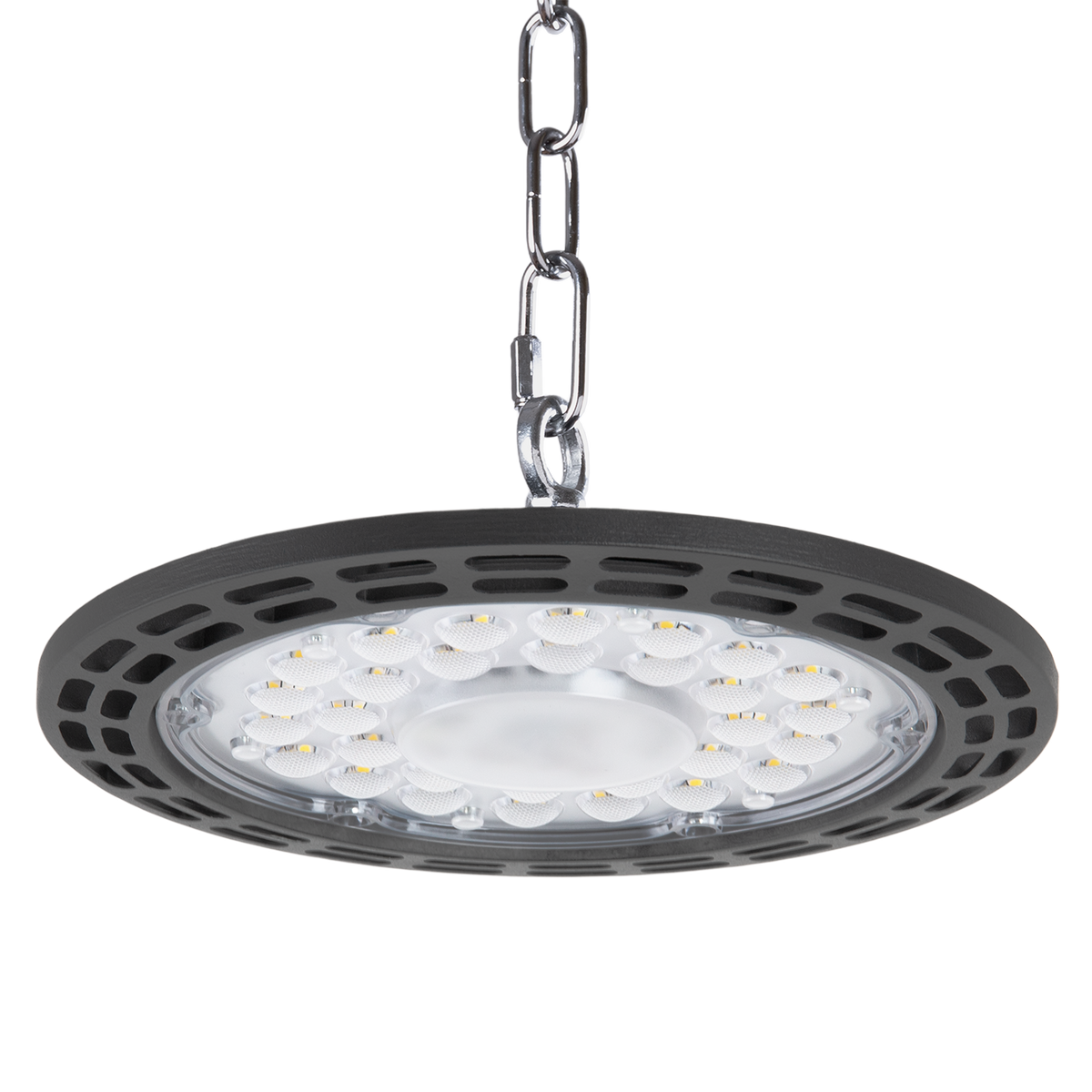 Luminária LED UFO alta 100W 10.000Lm 6500ºK [HO-ICUFO-100W-03-CW]