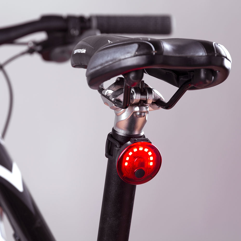 Luz Traseira Bicicleta LED 2 Níveis+Instantâneo