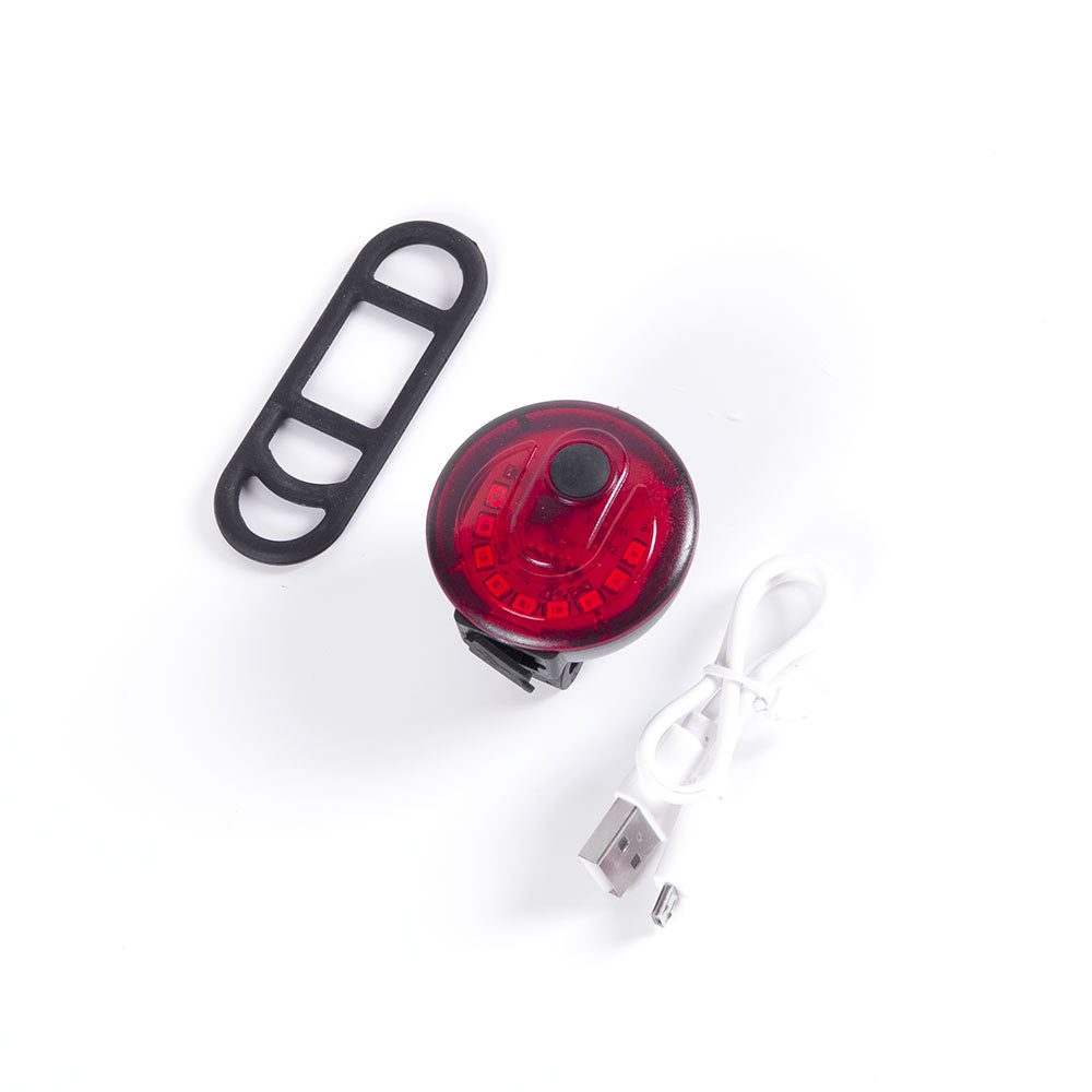 Luz Traseira Bicicleta LED 2 Níveis+Instantâneo