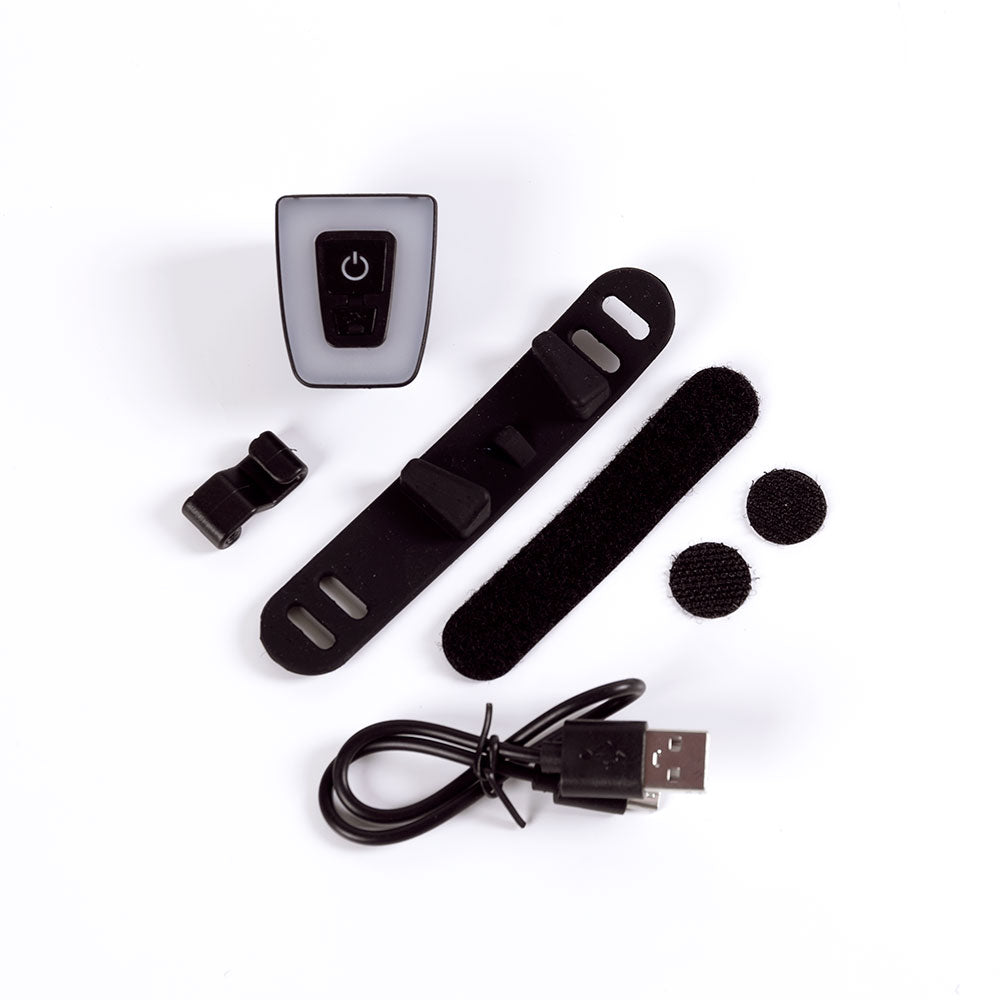 Luz Traseira Bicicleta LED 2 Níveis+Instantâneo Usb