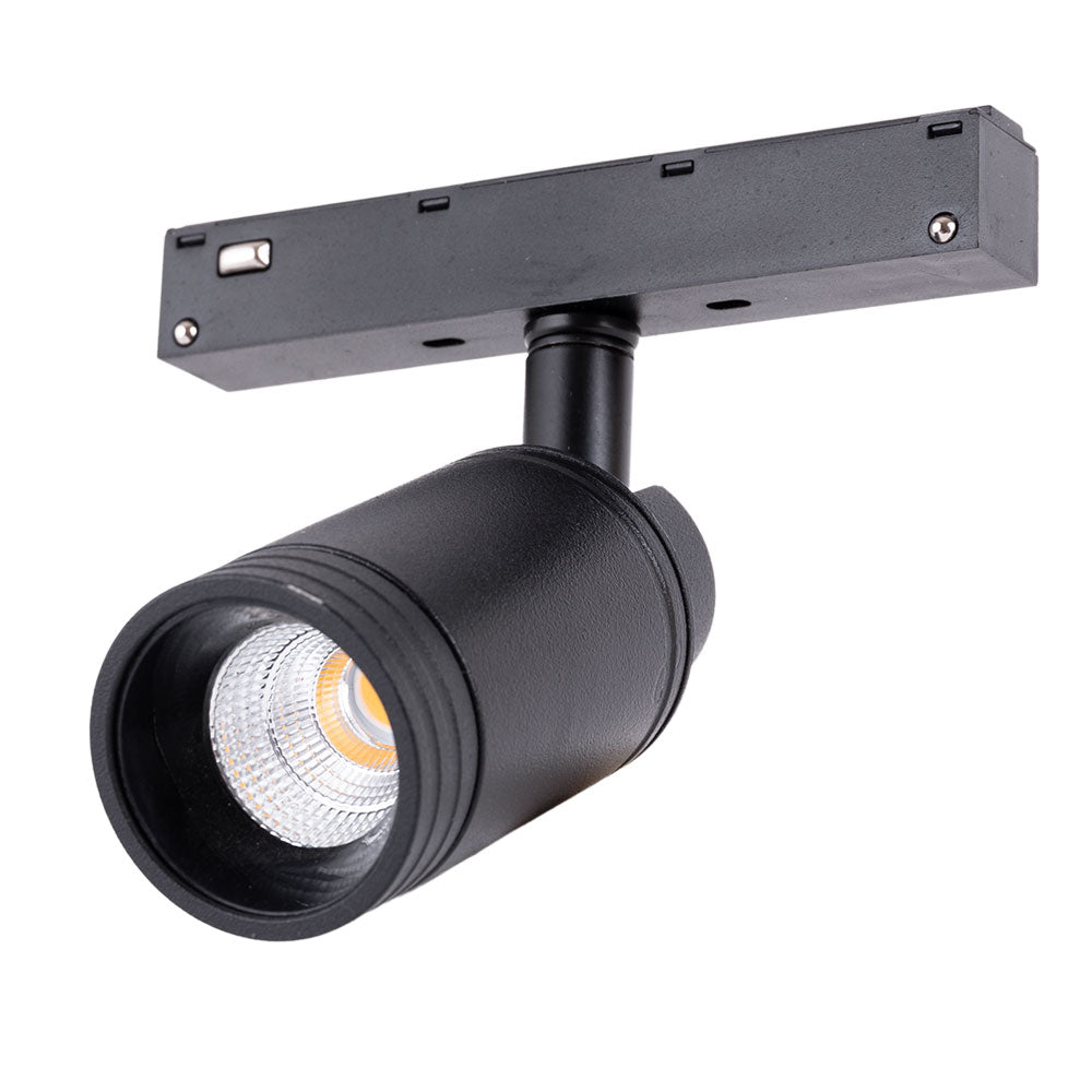 Mini Luminária LED 10W 1000Lm CRI90 4200ºK Trilho Magnético 40.000H [HO-MGCTRACK-10W-W]