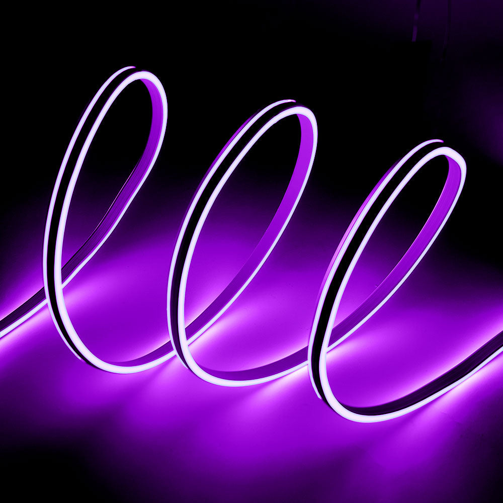 Mangueira Fita LED "Neon Flex" 6W 6000ºK 220VAC 8x18mm Dupla 120xSMD2835 6W/M x1M 40.000H [HO-NSPVC8x16DOY220CW]