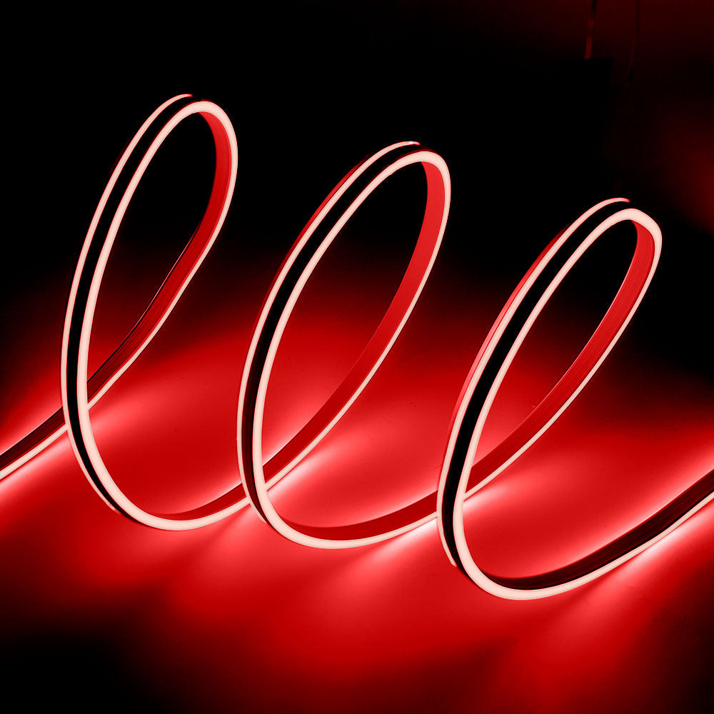 Mangueira Fita LED "Neon Flex" 6W 6000ºK 220VAC 8x18mm Dupla 120xSMD2835 6W/M x1M 40.000H [HO-NSPVC8x16DOY220CW]