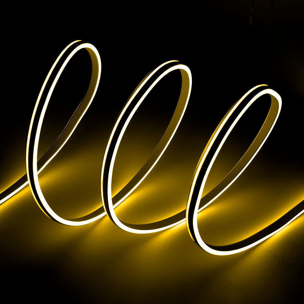 Mangueira Fita LED "Neon Flex" 6W 6000ºK 220VAC 8x18mm Dupla 120xSMD2835 6W/M x1M 40.000H [HO-NSPVC8x16DOY220CW]