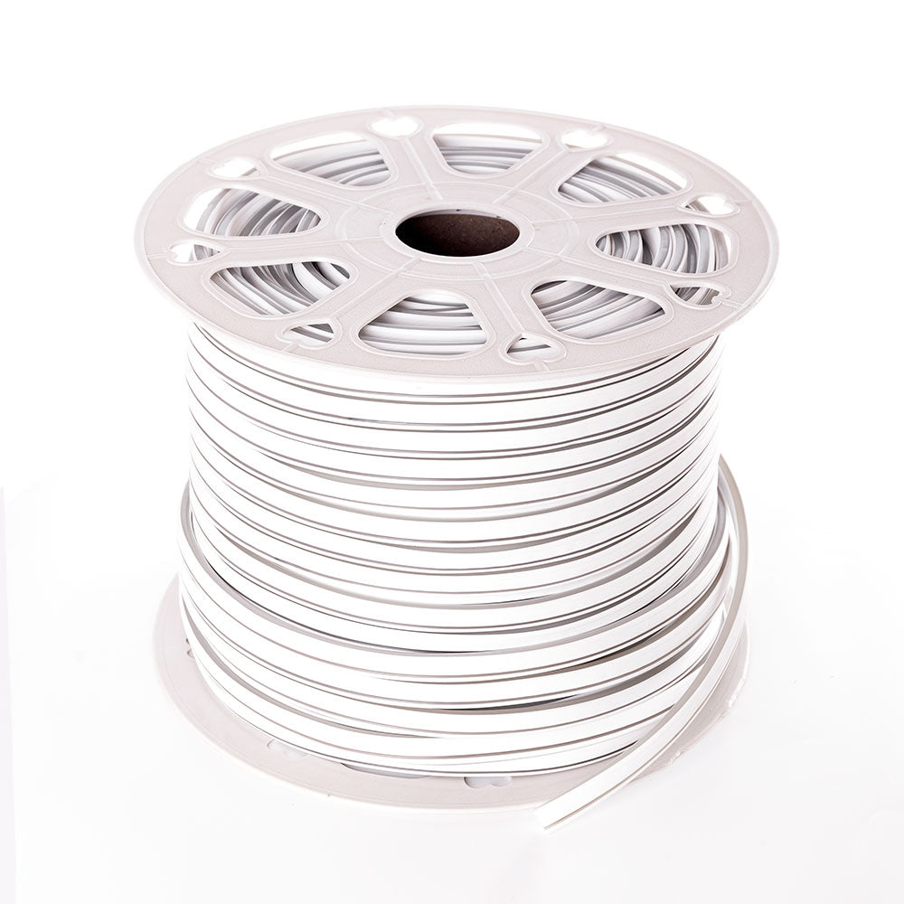 Mangueira Fita LED "Neon Flex" 6W 6000ºK 220VAC 8x18mm Dupla 120xSMD2835 6W/M x1M 40.000H [HO-NSPVC8x16DOY220CW]
