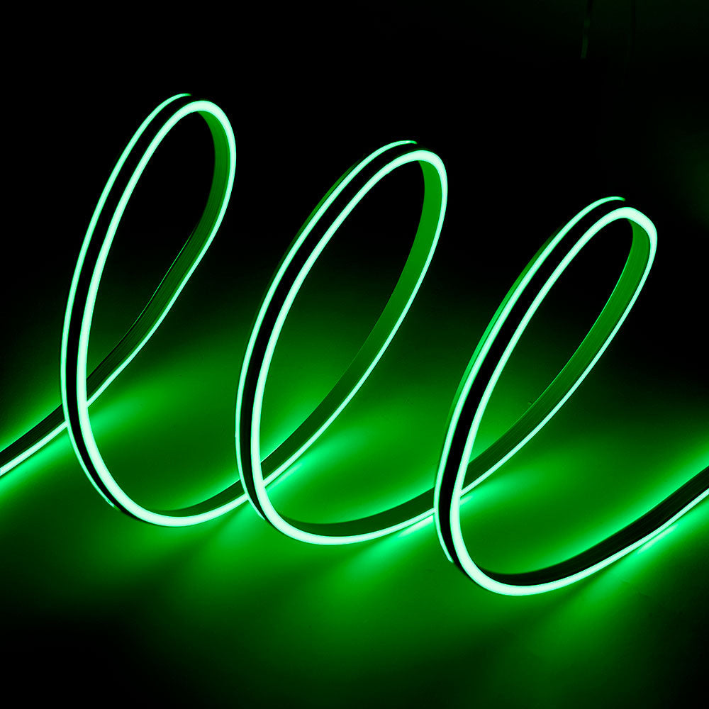 Mangueira Fita LED "Neon Flex" 6W 6000ºK 220VAC 8x18mm Dupla 120xSMD2835 6W/M x1M 40.000H [HO-NSPVC8x16DOY220CW]
