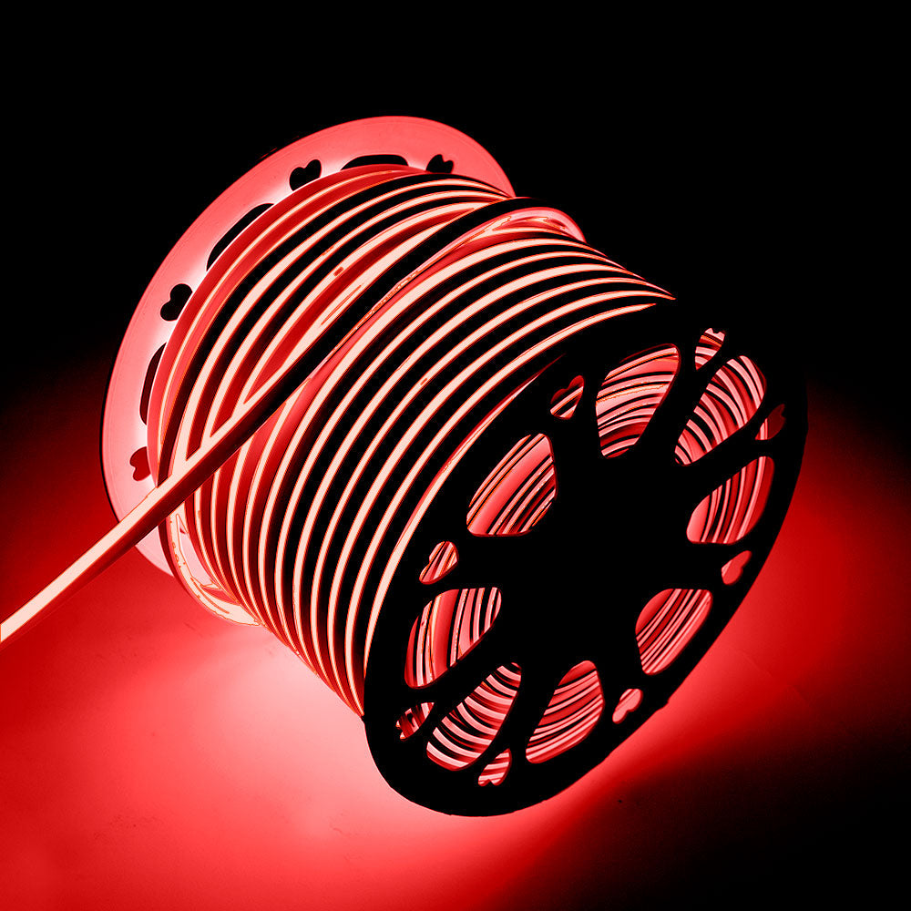 Mangueira Fita LED "Neon Flex" 6W 6000ºK 220VAC 8x16mm Simples 120xSMD2835 6W/M x1M 40.000H [HO-NSPVC8x16SOY220CW]