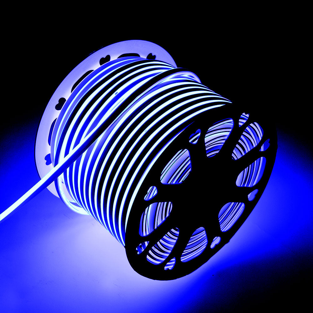 Mangueira Fita LED "Neon Flex" 6W 6000ºK 220VAC 8x16mm Simples 120xSMD2835 6W/M x1M 40.000H [HO-NSPVC8x16SOY220CW]