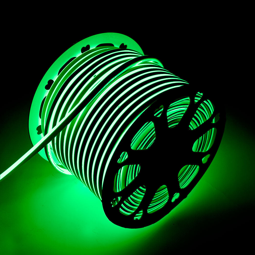Mangueira Fita LED "Neon Flex" 6W 6000ºK 220VAC 8x16mm Simples 120xSMD2835 6W/M x1M 40.000H [HO-NSPVC8x16SOY220CW]