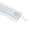 Perfil de aluminio para integración de tira de LED - 30mm - con difusor ópalo - 2 metros