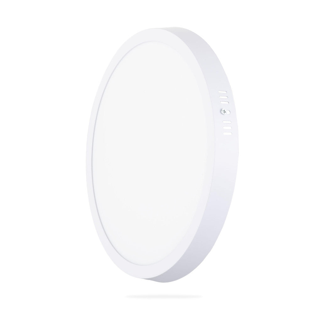 Luminária de teto LED 24W 1.900Lm CCT (tom de luz regulável) 3000-6000ºK Circular 40.000H [HO-PLAF-C-24W-CCT]
