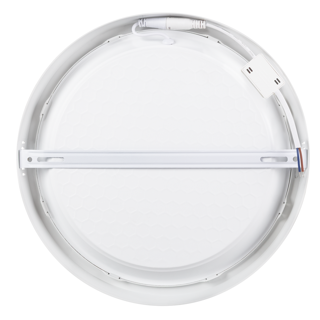 Plafon de superfície LED 100Lm/W 24W 2400Lm 6000ºK IP20 [HO-PLC-24W-2400LM-CW]