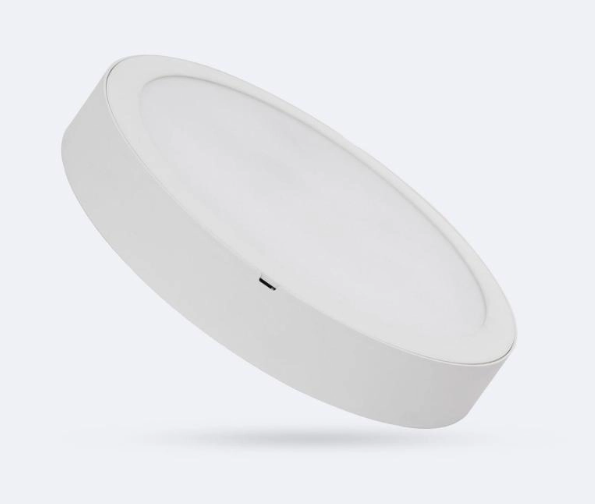Plafon de superfície LED 100Lm/W 6W 600Lm 6000ºK IP20 [HO-PLC-6W-600LM-CW]
