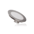 Placa LED 9W 900Lm PF 0,99 Níquel Acetinado 230V AC