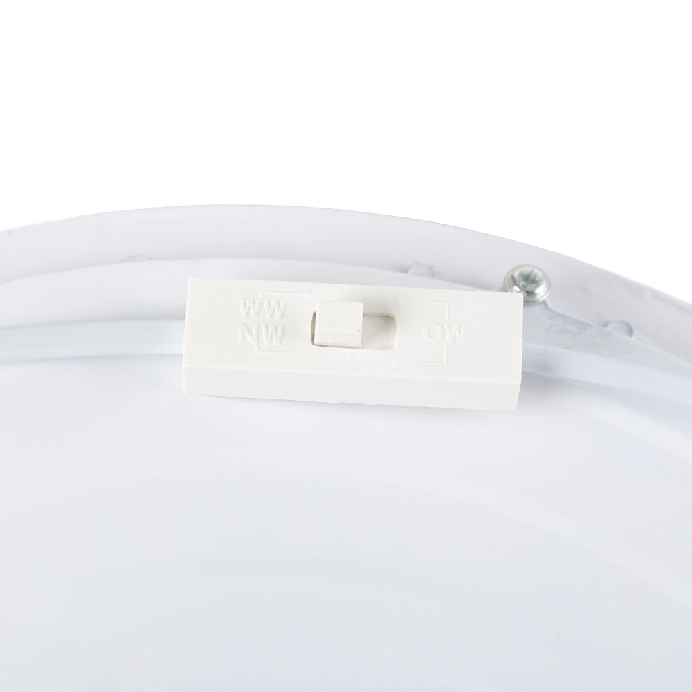 Painel de LED 25W 2.000Lm CCT (Tom de Luz Regulável) 3000-6000ºK Circular 40.000H [HO-RDP16-25W-CCT]