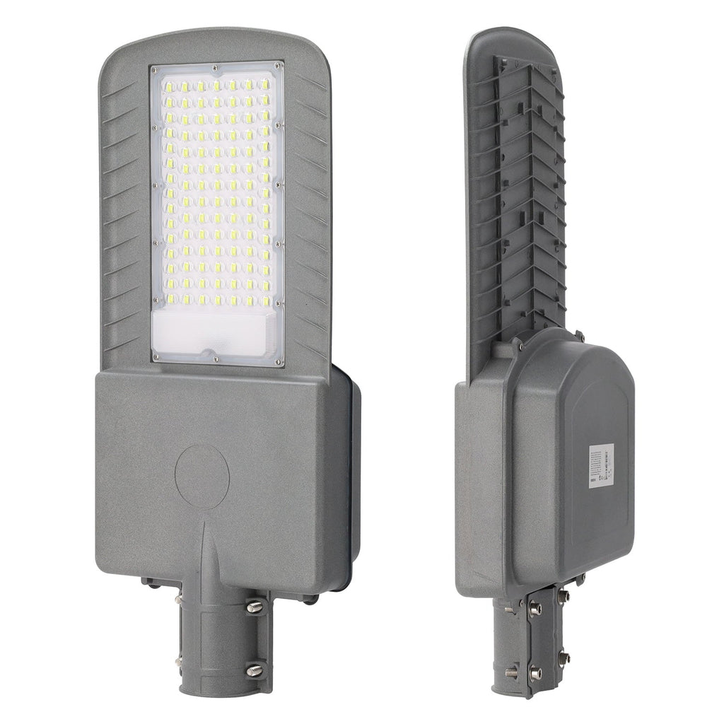 Luz de rua solar LED 200W 5000K Painel 6V 30W Bateria 28Ah Sensor crepuscular / Controle Remoto