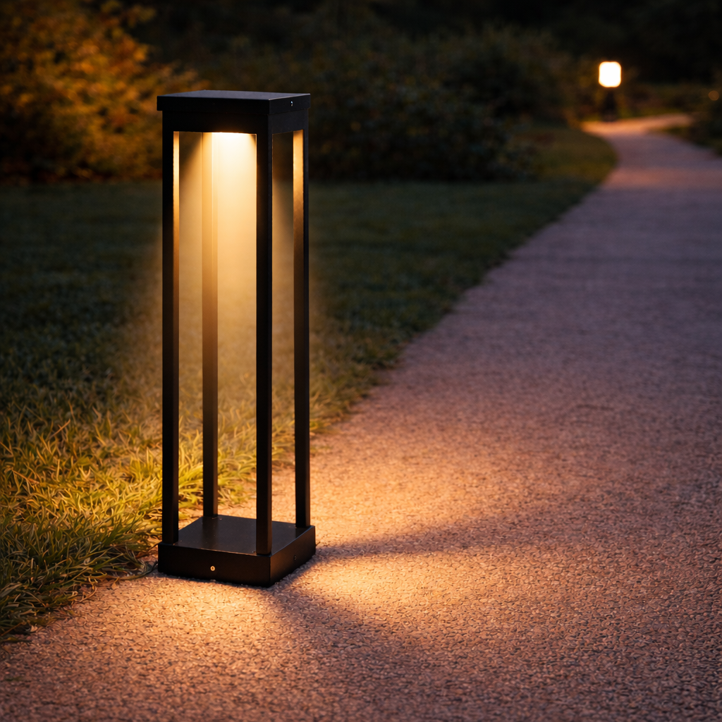 Solar-LED-Leuchte 2700ºK Paneel: 6V/3W Batterie: 3.7V/4000Mah Fernbedienung [Ho-Solarlawnlight-04]