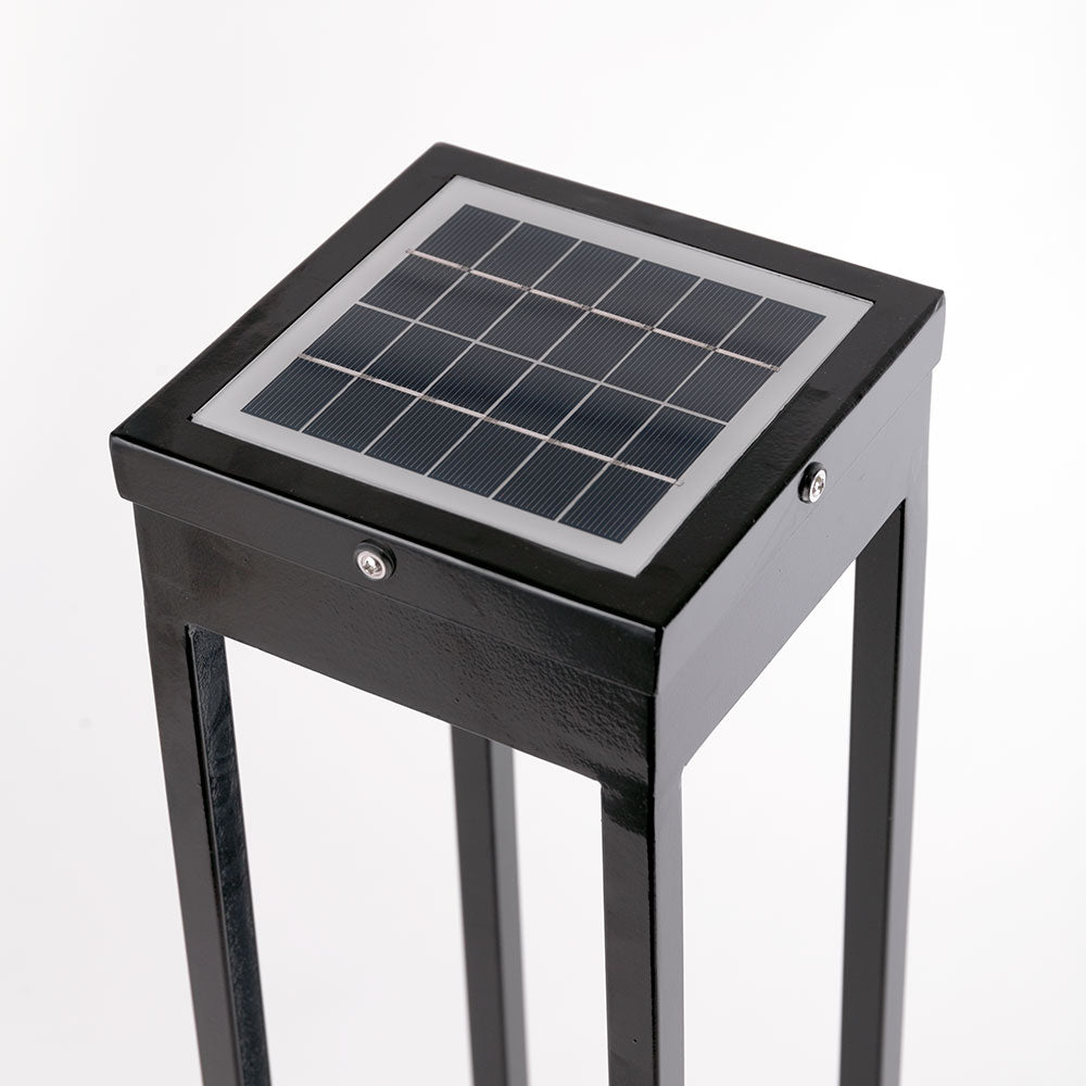 Solar-LED-Leuchte 2700ºK Paneel: 6V/3W Batterie: 3.7V/4000Mah Fernbedienung [Ho-Solarlawnlight-04]