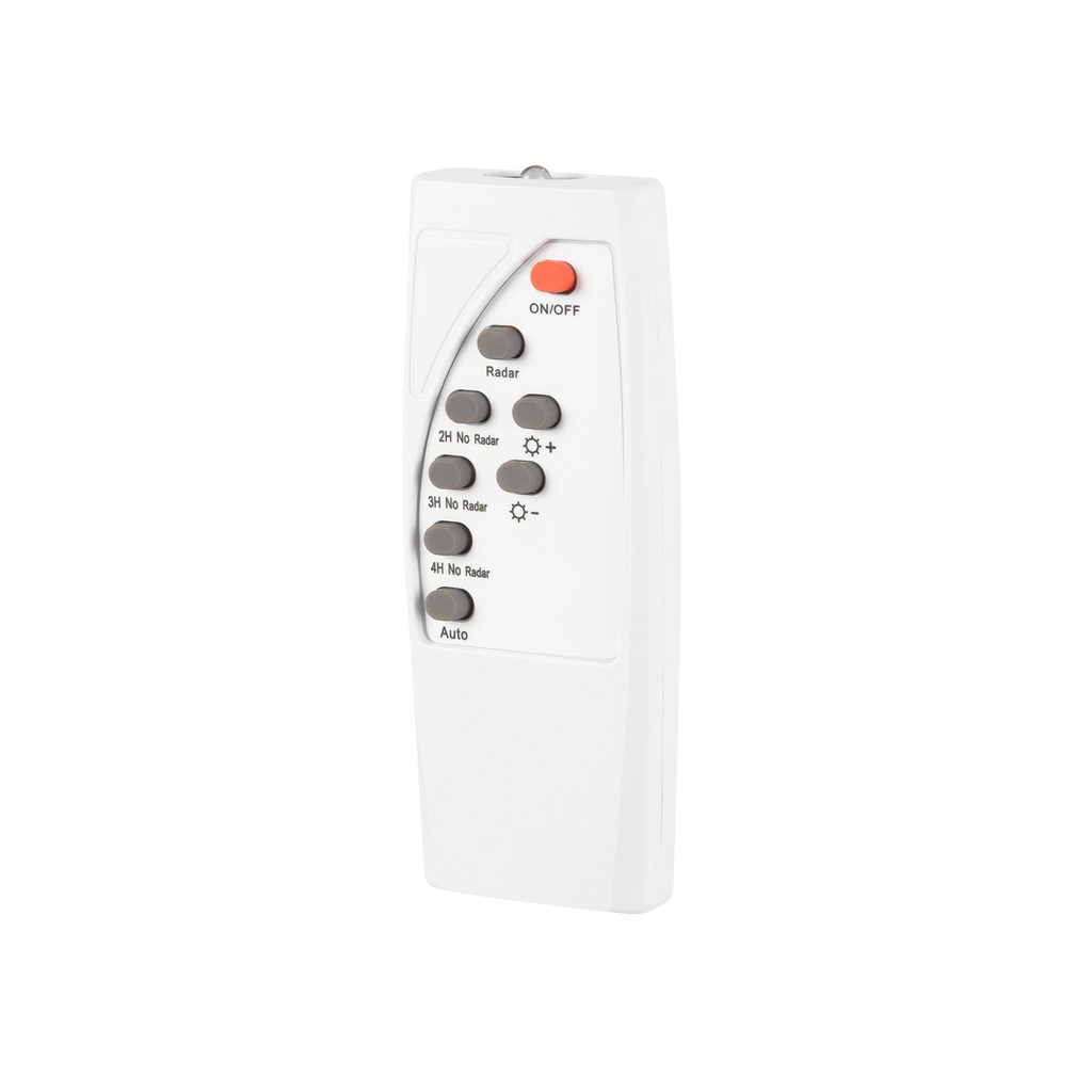 Sensor de luz de rua LED solar de 100 W com controlo remoto, branco frio