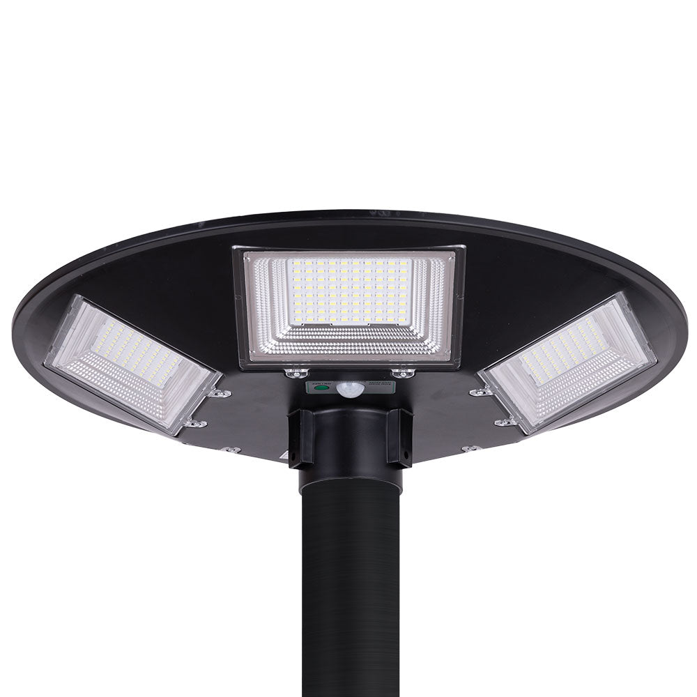 Solar-LED-Leuchte 150W 15000Lm 6000ºK IP67 Panel: 6V 18W Batterie: 3,2V 15000MaH