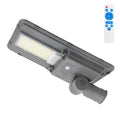 Luz de rua solar LED 150W 5000K Painel 6V 20W Bateria 15Ah Sensor/Controle Remoto [HO-STR150W-SL04-CW]