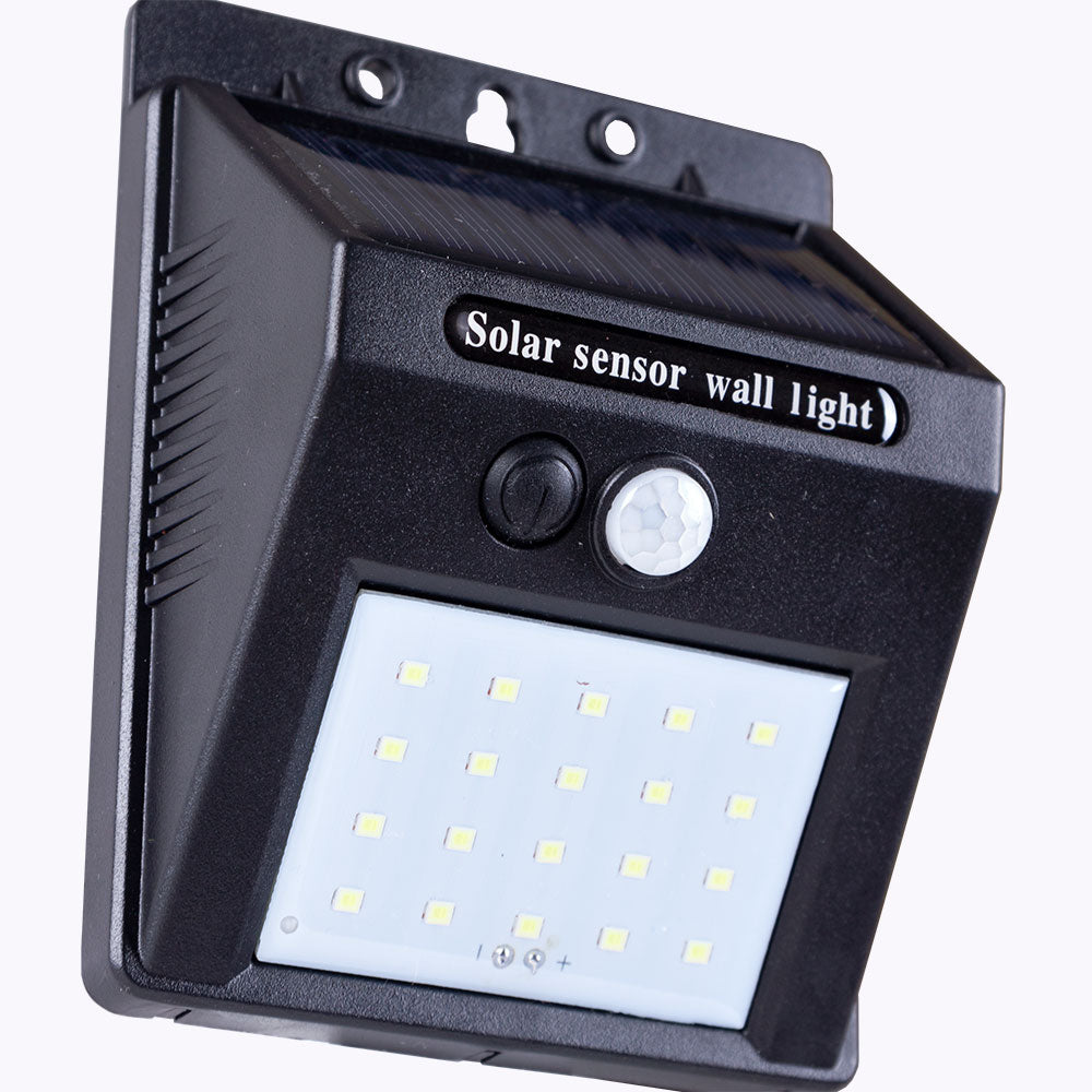 Aplique LED 6000ºK Sensor IP65 Solar 40.000H [HO-SW5050-PIR]