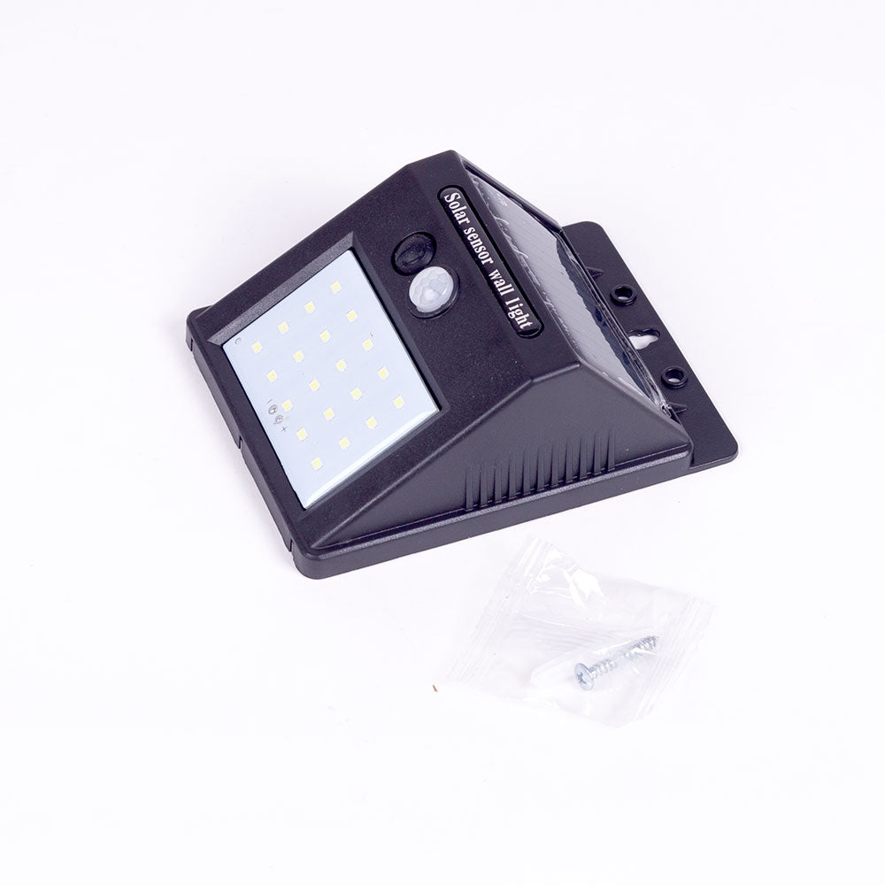 Aplique LED 6000ºK Sensor IP65 Solar 40.000H [HO-SW5050-PIR]
