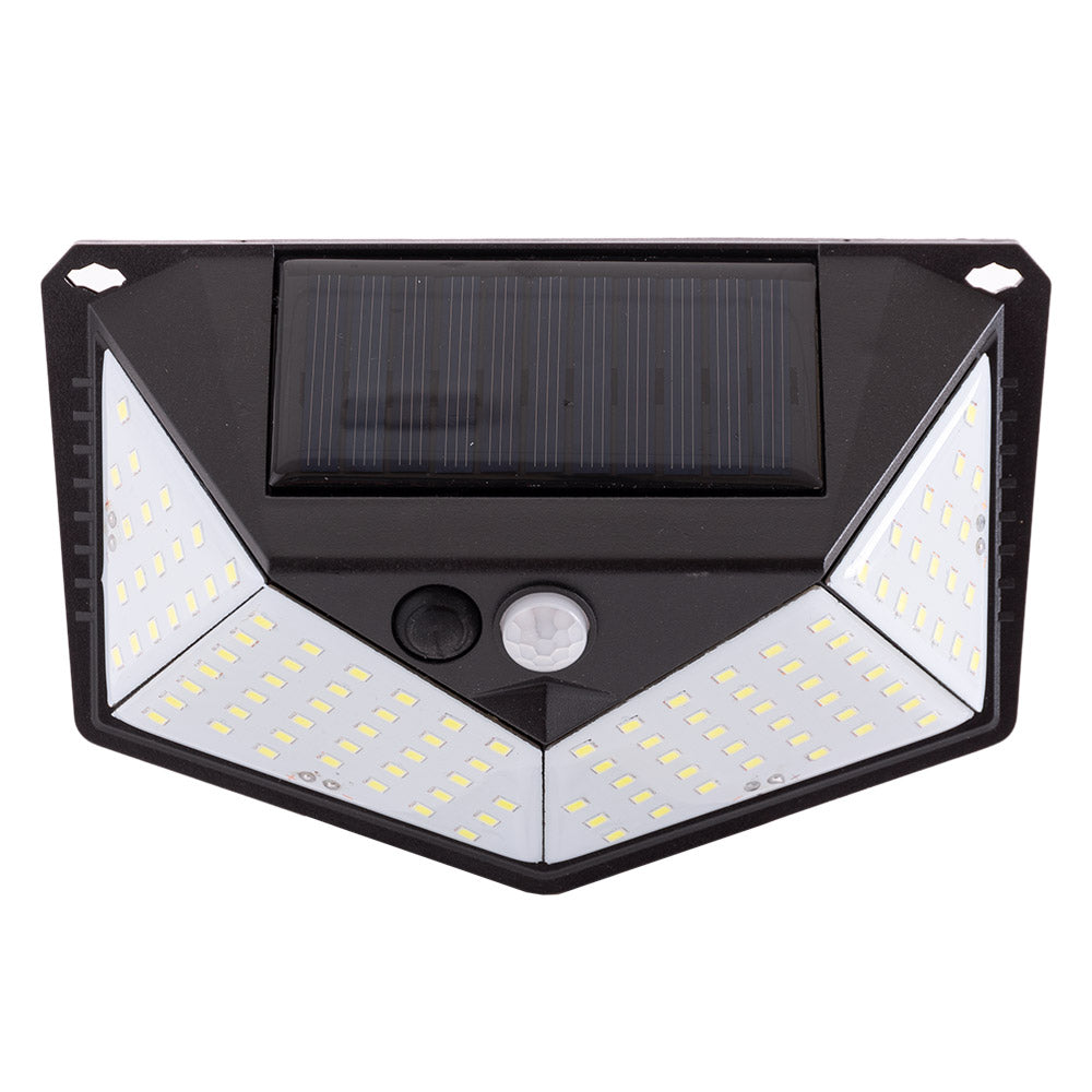 Lâmpada de Parede LED 6000ºK Sensor Solar IP65 40.000H [HO-SW6080-PIR]