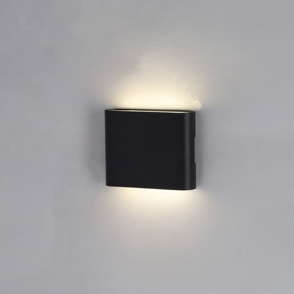 LED-Wandleuchte „Medford“ 2x3W Schwarz [HO-WALL-27-2x3W-BW]