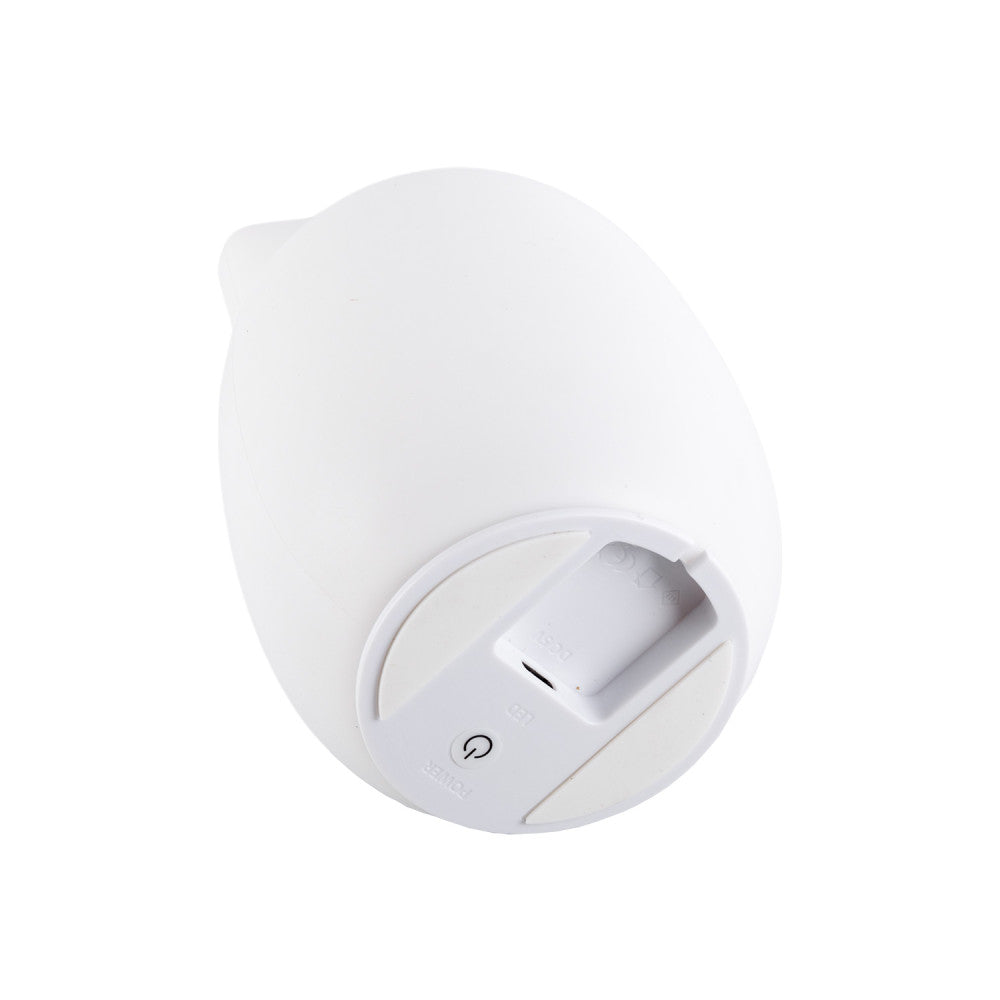 Candeeiro de mesa LED infantil regulável por palmas 5VDC/USB 3000K [HO-WALLCHICK-WW]