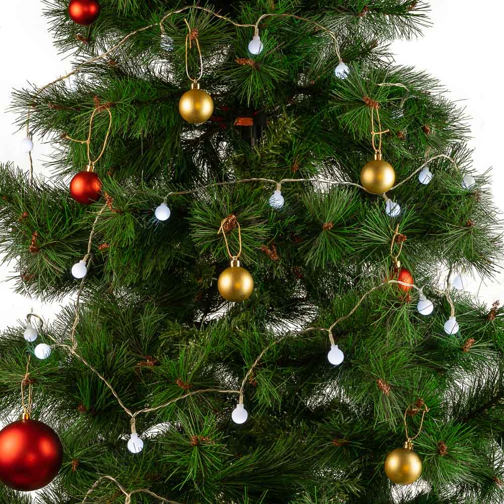 LED-Lichterkette für innen, 6 m [HO-XMAS-038-IP20-6M-CW]