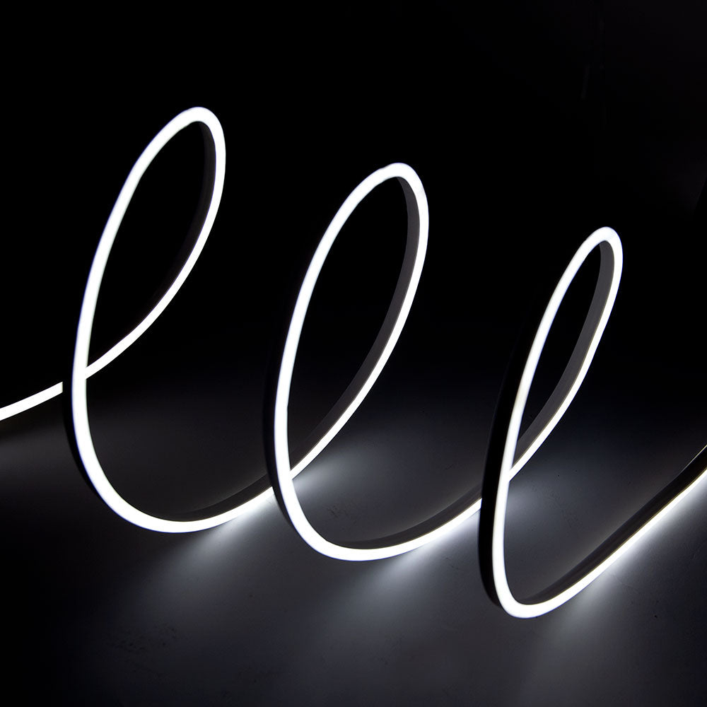 Manguera Tira LED "Neon Flex" 6W 6000ºK 24V 8x16mm Simple 120xSMD2835 6W/M x1M 40.000H - Corte 5CM [HONSPVC8x16S220CMCW]