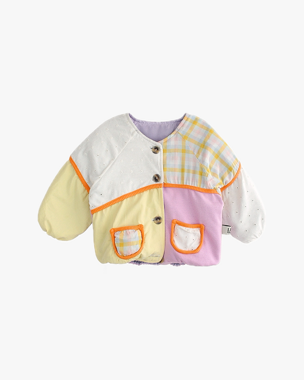 Jacke | Gesteppter Falterfisch Vichy