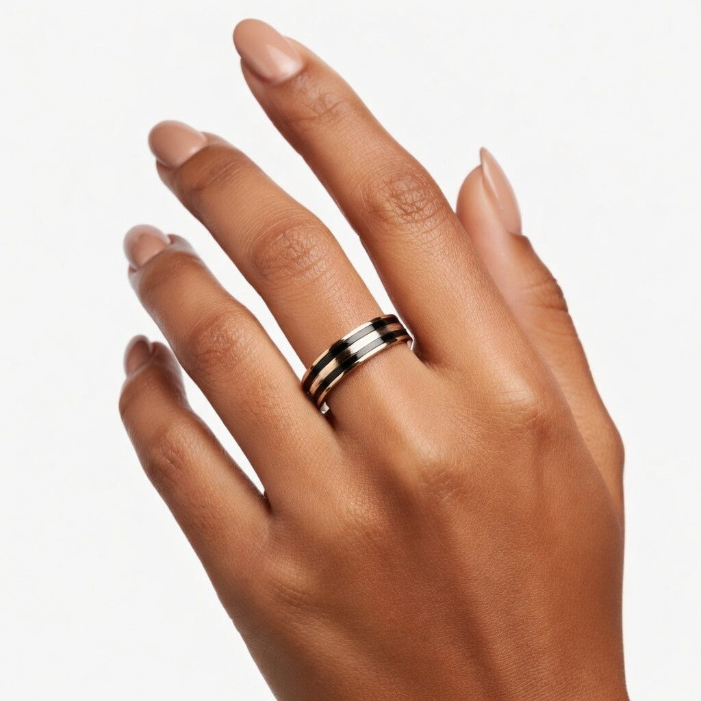 Anillo de acero inoxidable 316L