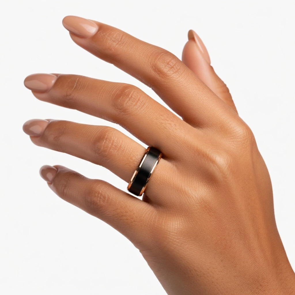 Personalisierter Wolframring
