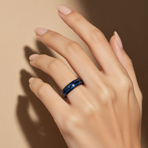 Anillo de acero de tungsteno