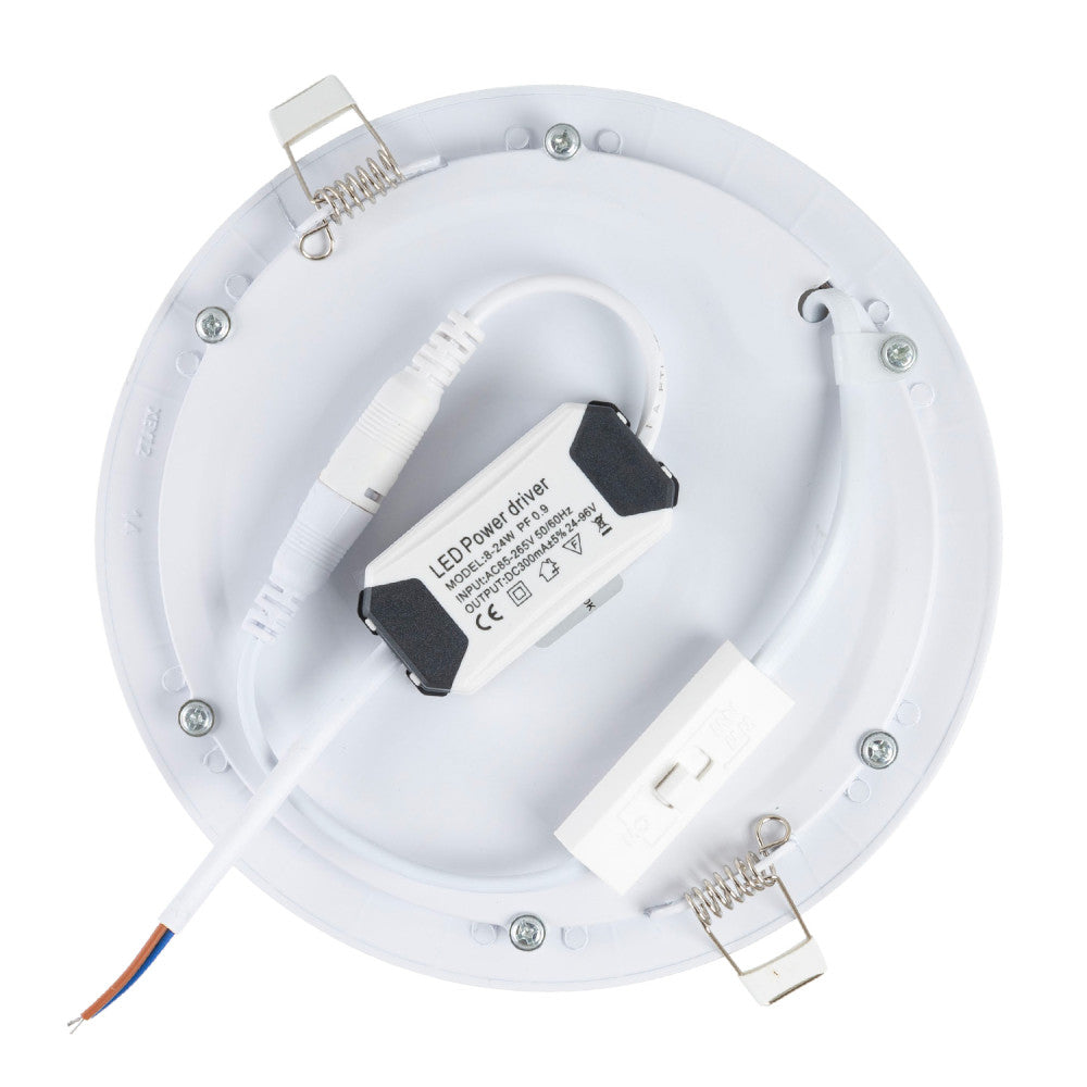 LED Panel 12W 860Lm CCT (dimmbar) 3000-6000ºK Rund 40.000H [JL-GP-LZ-2-CCT]