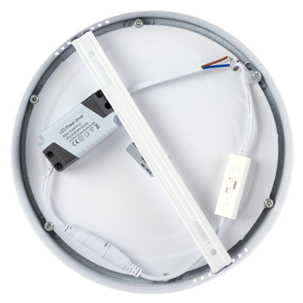 LED-Deckenleuchte 18W 1.190Lm CCT (dimmbar) 3000-6000ºK 40.000H [JL-JM18WR-CCT]