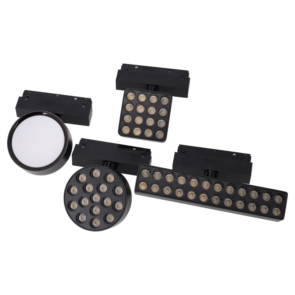 LED-Magnetschienenleuchte 16W Ø97mm 90Lm/W CCT (Lichttemperatur einstellbar)