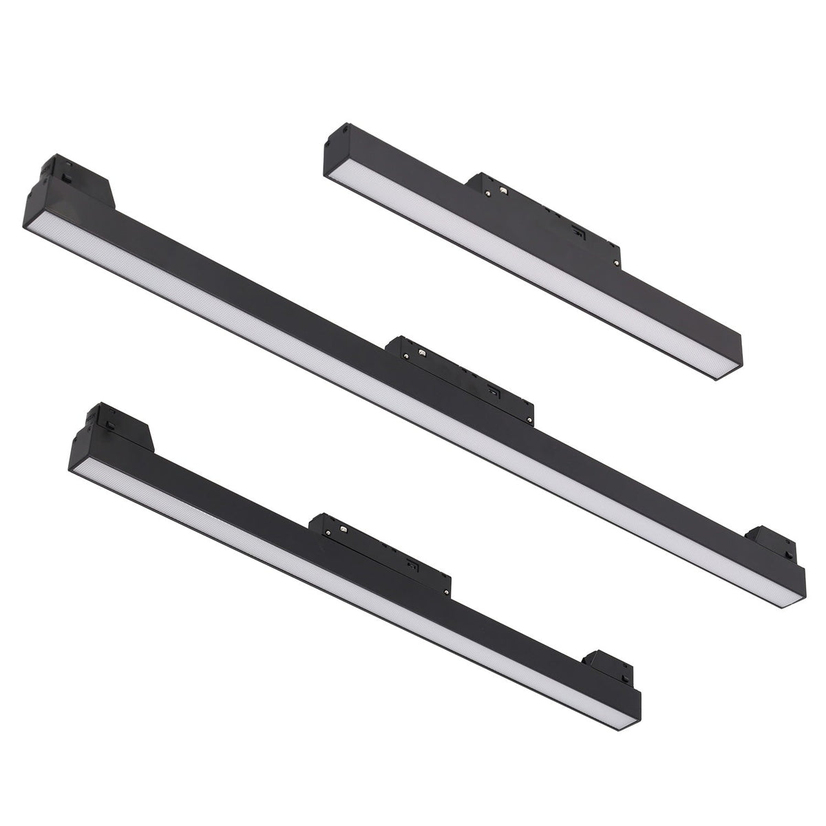Magnetische LED-Schienenleuchte 12W 300mm 90lm/W Osram CCT LED (Einstellbare Lichtfarbe)