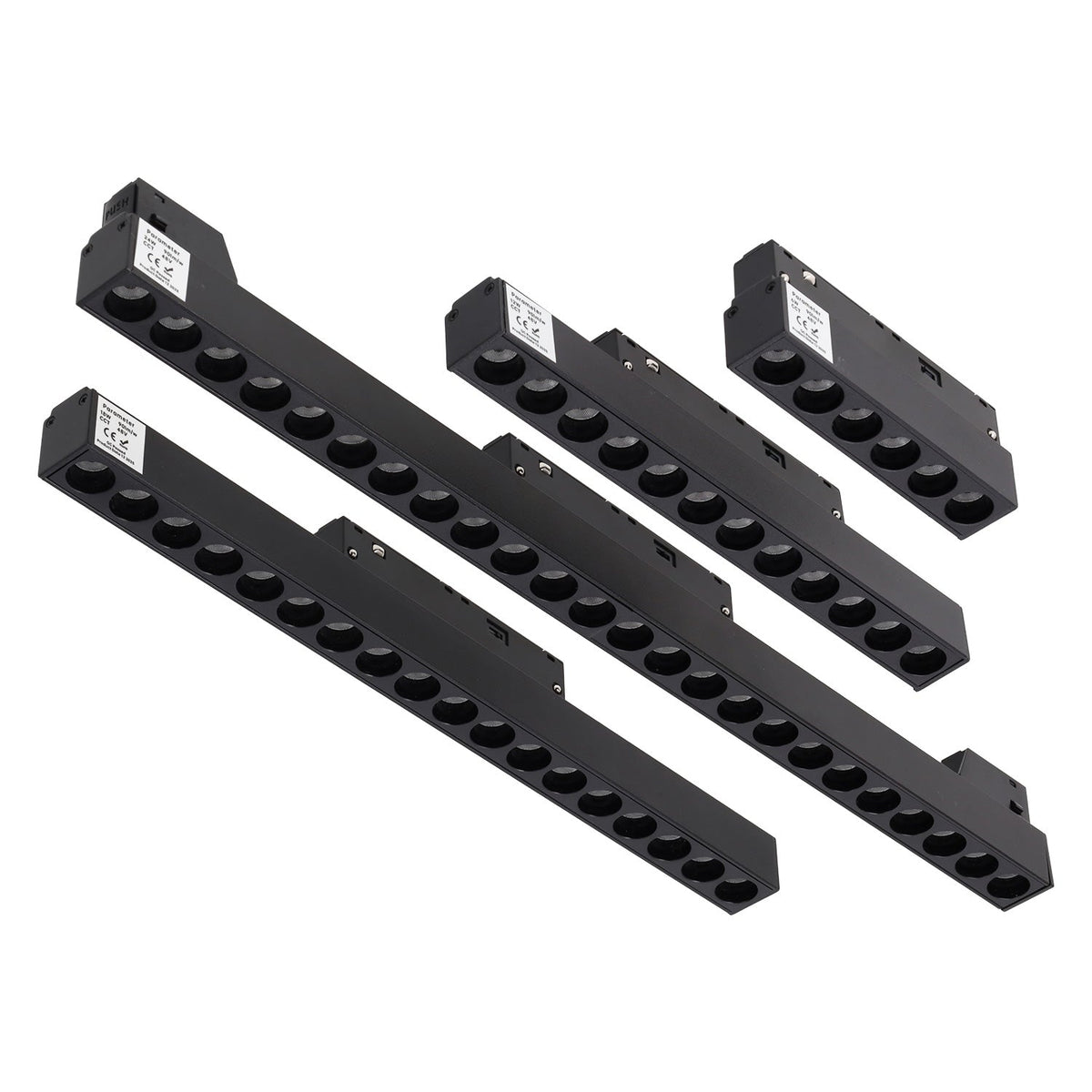 Luminária de trilho LED magnética 18W 325mm 90Lm/W CCT (Cor da luz ajustável)