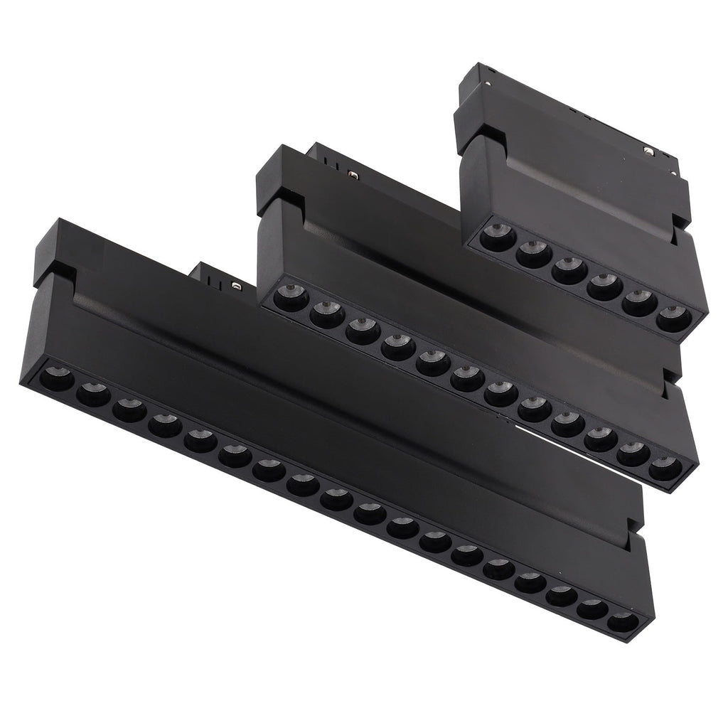 Luminaria de carril LED magnética 12W 225mm 90Lm/W CCT (Color de luz ajustable)