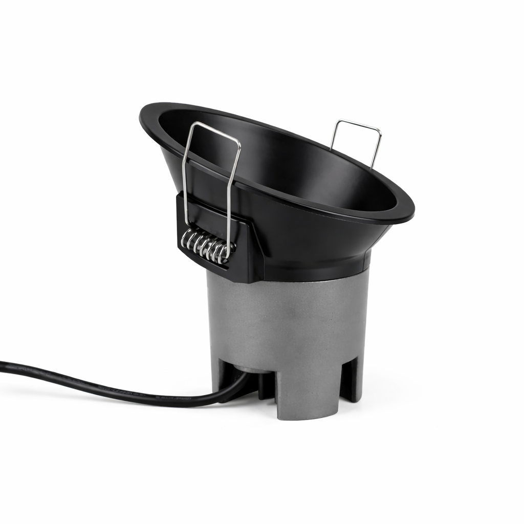 Luminária de embutir LED 6W 90Lm/W UGR<15 CRI>95 2700ºK 50.000H