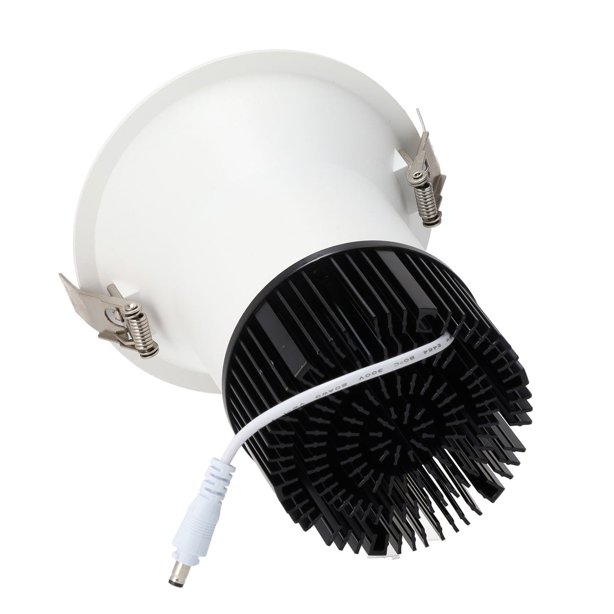 Downlight LED 30W, 90 lm/W, UGR<15, CRI>95, 4000K, Driver Lifud, 50.000 horas
